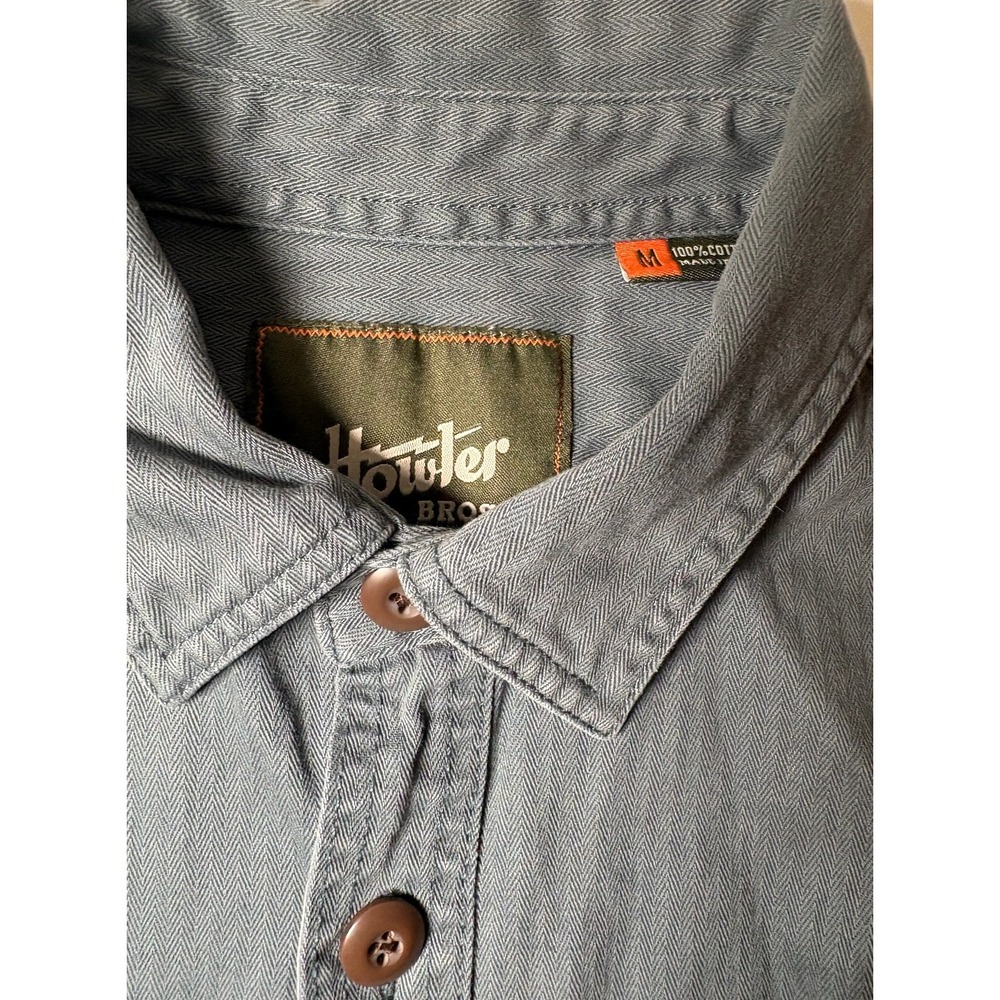 Howler Bros Chore Button Down Shacket | Blue | Medium - Picture 3 of 8